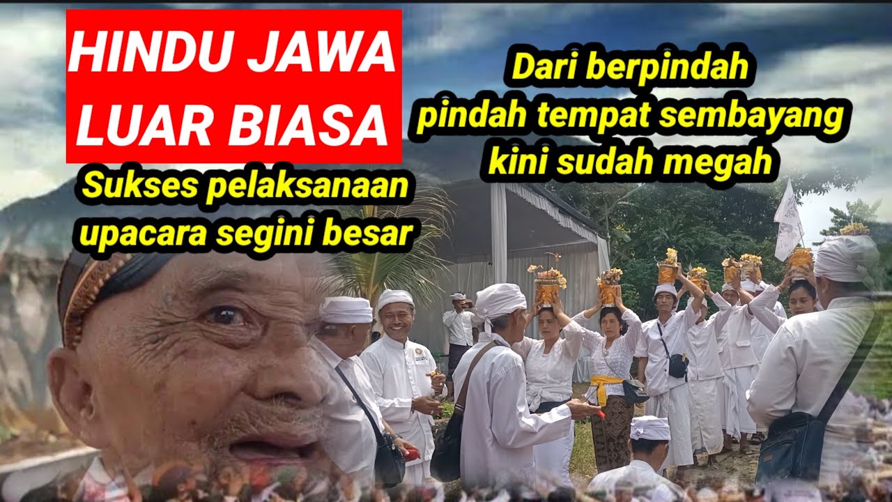 Luar Biasa‼️Bikin kaget umat Hindu Bali,umat Hindu Jawa bikin upacara tak kalah hebat