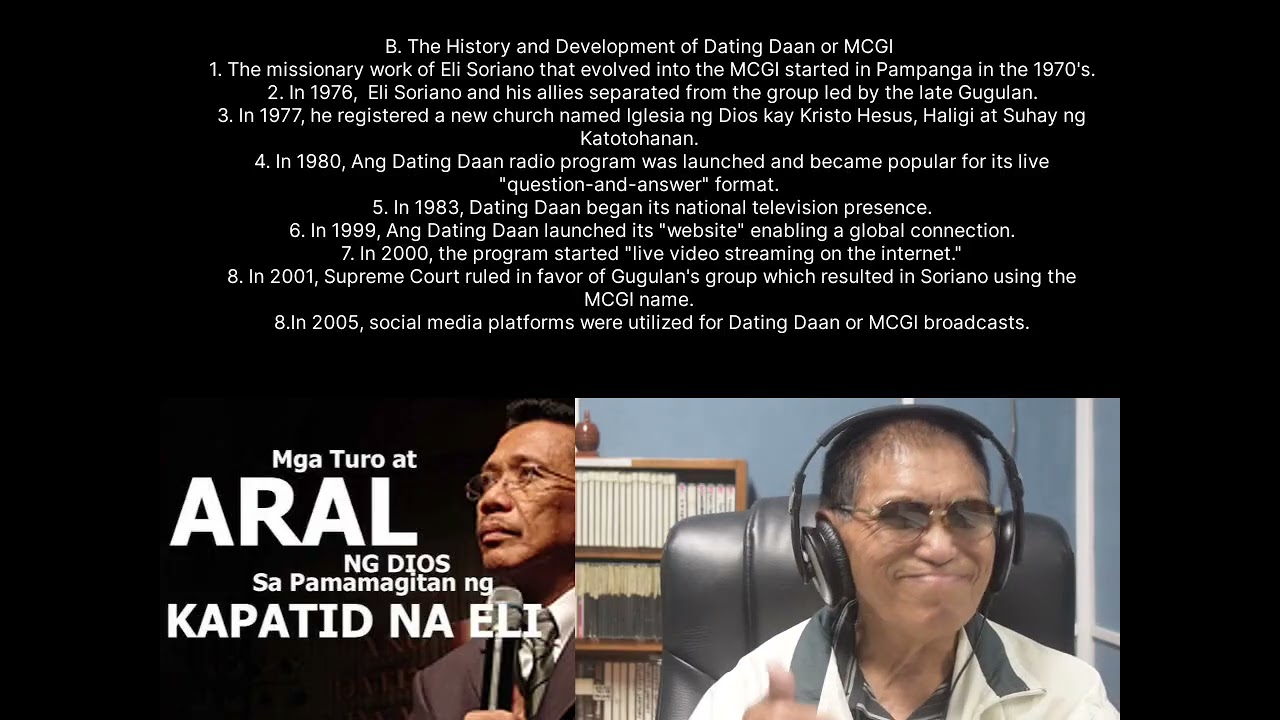 ELI SORIANO - DATI O MALING DAAN? INQUIRY (JEREMIAH 6:16 ) OCTOBER 26, 2025