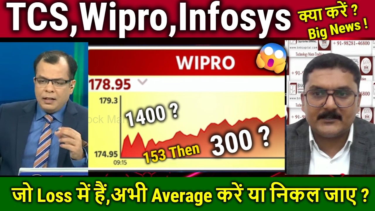 TCS,Wipro,Infosys share news/why Fall ? Buy,hold or Sell ?TCS,infosys,wipro analysis,target tomorrow