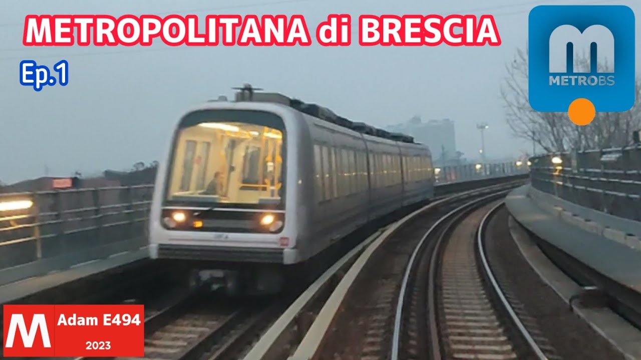 LA METROPOLITANA DI BRESCIA! [4K • 2023]🇮🇹