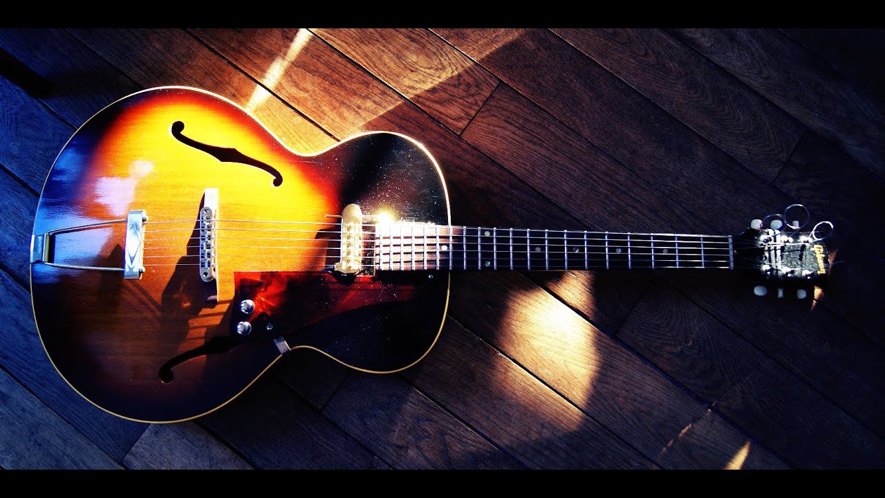 Gibson L48 and Rhythm Chief 1100 DeArmond PU