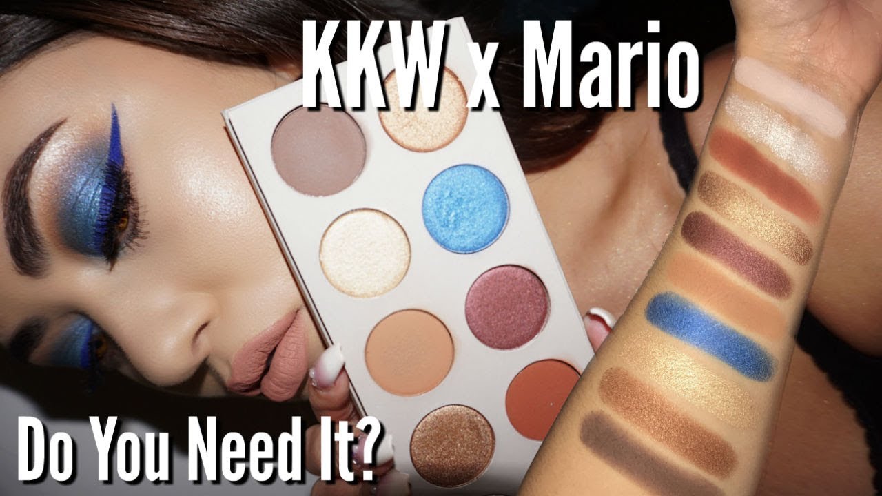 KKW x MARIO Palette Review, Tutorial & Swatches