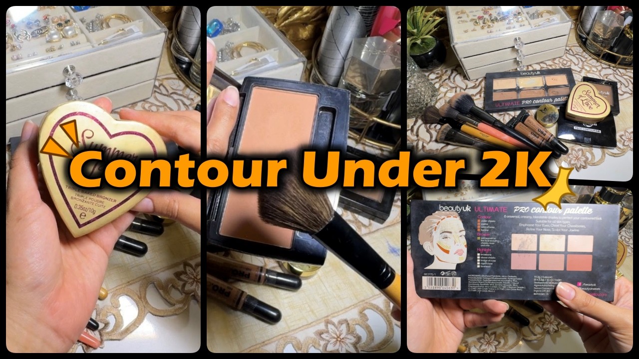 Affordable Contour & Bronzer | Under 2000 Makeup Picks | Makeup Series Ep 5
