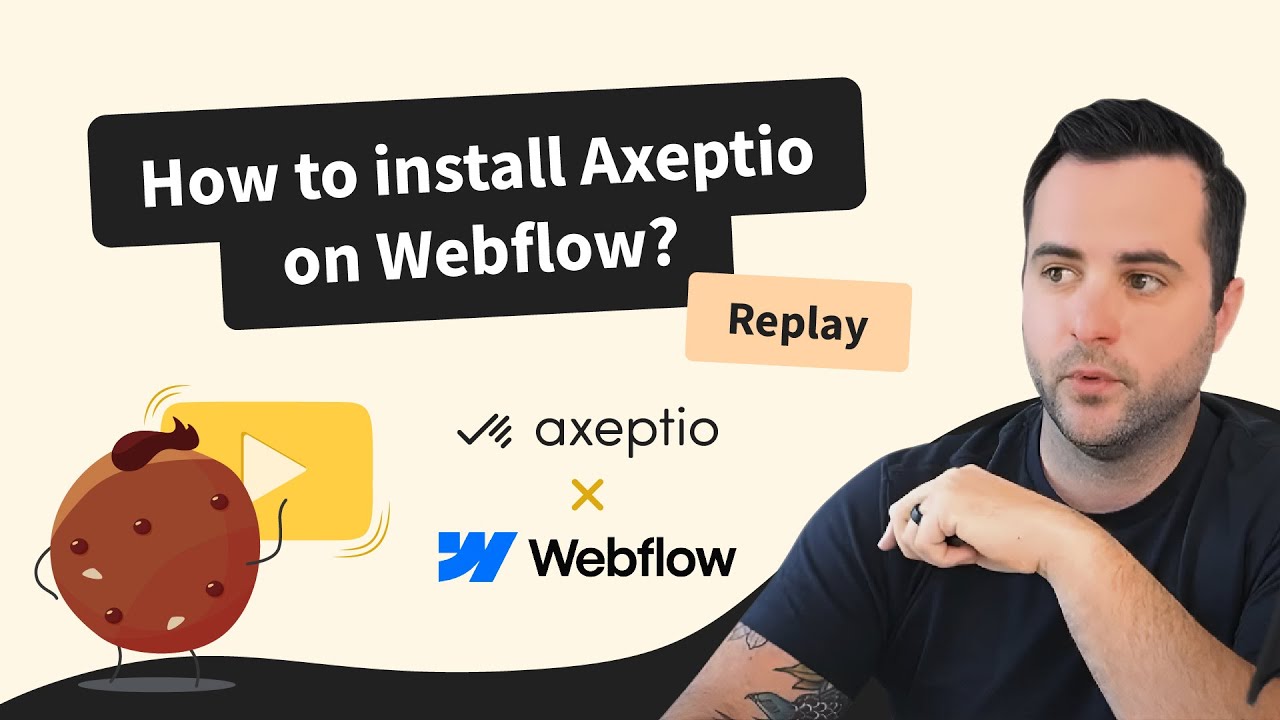 [Replay] How to install Axeptio on Webflow?
