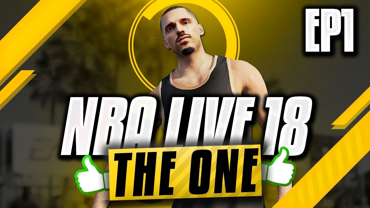 NBA LIVE 18 THE ONE GAMEPLAY - Creation of a Point Shooter + Rucker Park!