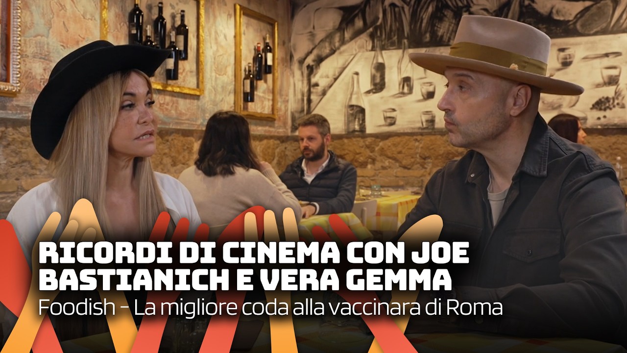 Joe Bastianich e Vera Gemma mangiano CON LE MANI una coda alla vaccinara GODERECCIA | Foodish