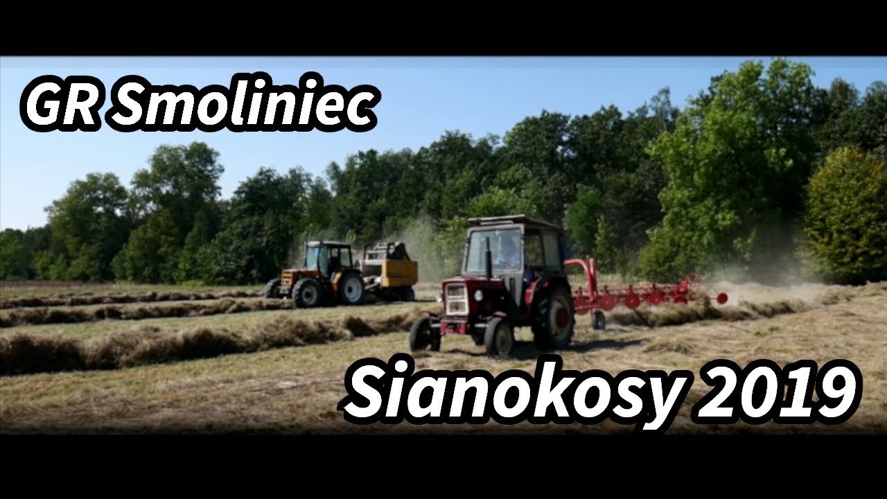 Sianokosy 2019 | Renault 95.14 | Ursus c330 | Riverre Casalis RC 121 | Zgrabiarka | GR Smoliniec |