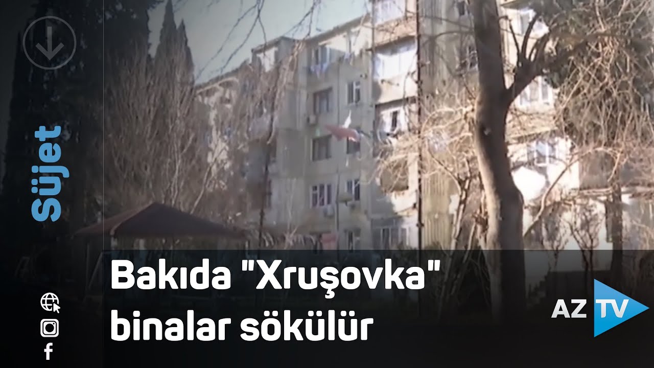 Bakıda sökülən 