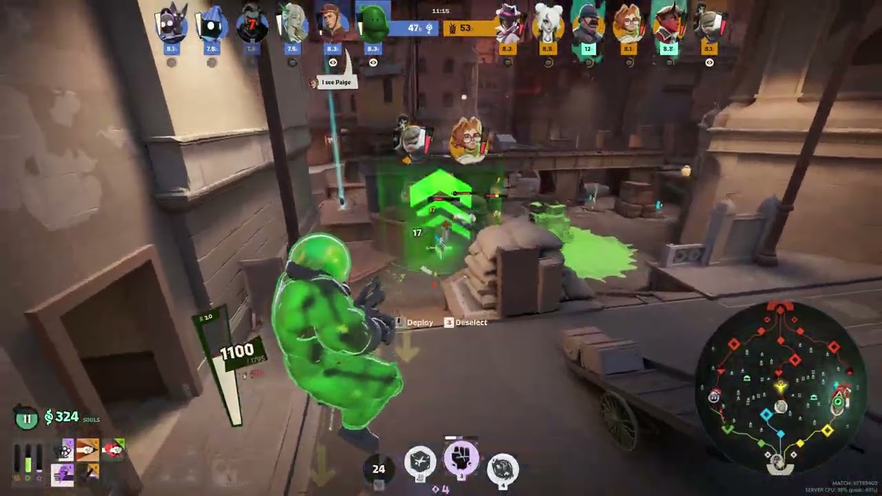 Deadlock Viscous Gameplay - Giant Goo - Full Match - No Commentary