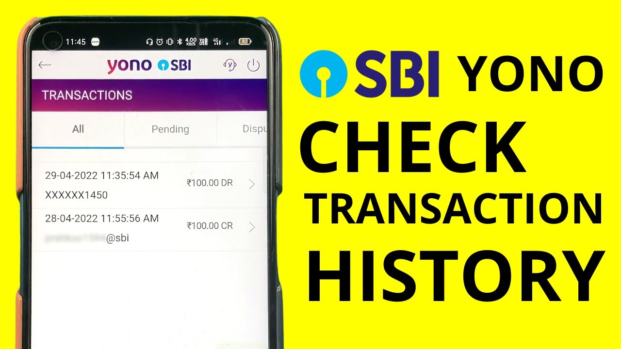 How to See Transaction History in YONO SBI App? | SBI Payment History