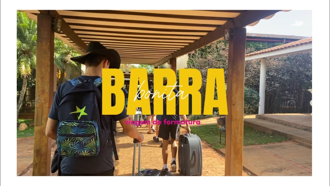 VLOG: viagem de FORMATURA, para BARRA BONITA com a CIA!! 🌞