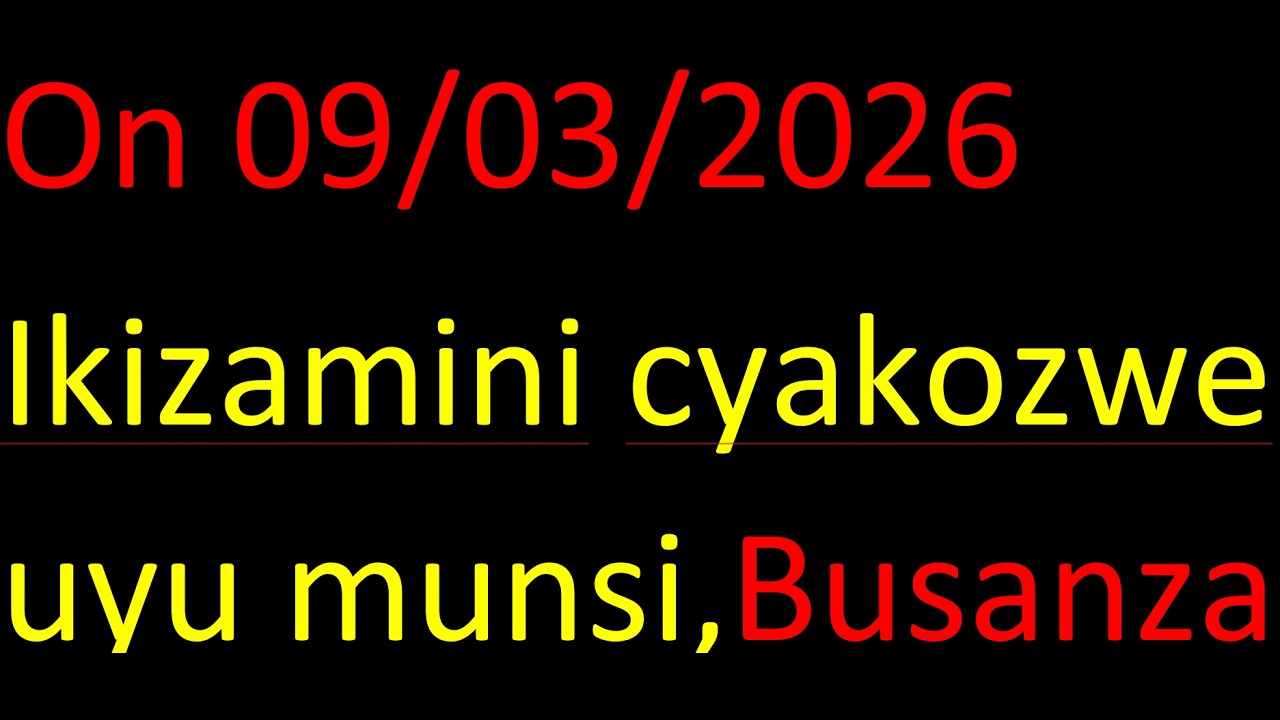 09 03🚨AMATEGEKO Y’UMUHANDA🚨IBIBAZO N’IBISUBIZO🚨🚔🚨BY’IKIZAMI CYA PROVISOIR  CYAKOZWE UY MUNSI 2026