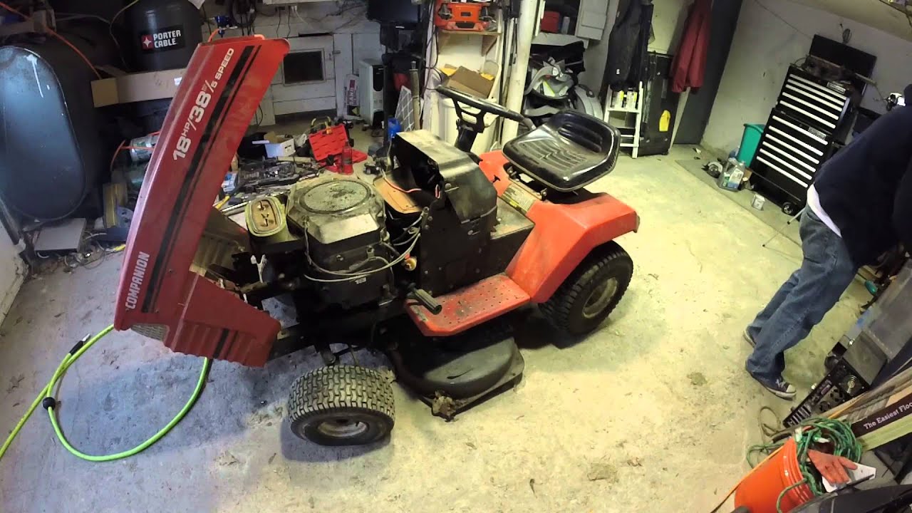 Craftsmen Tractor to Go Kart Conversion - Part 1