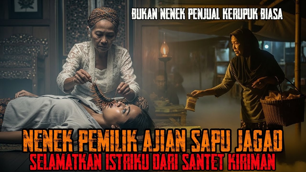NENEK PEMILIK ILMU SAPU JAGAD SELAMATKAN ISTRIKU DARI SANTET KIRIMAN YANG MEMATIKAN