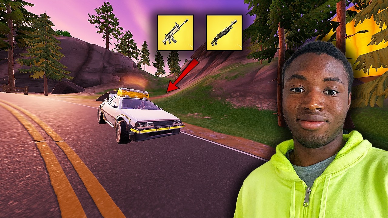 Back to the Future OG Fortnite Challenge Victory Royale!
