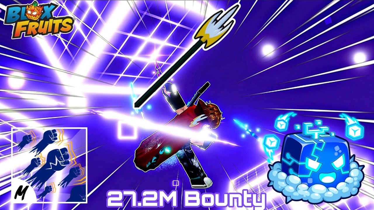CLEANEST Control COMBO!『GodHuman + Control』 Blox Fruits CONTROL Combo & Bounty Hunting!