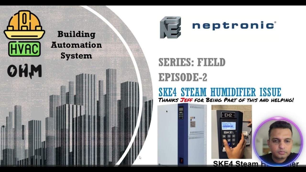 Neptronic SKE4 Steam Humidifier Firmware Update