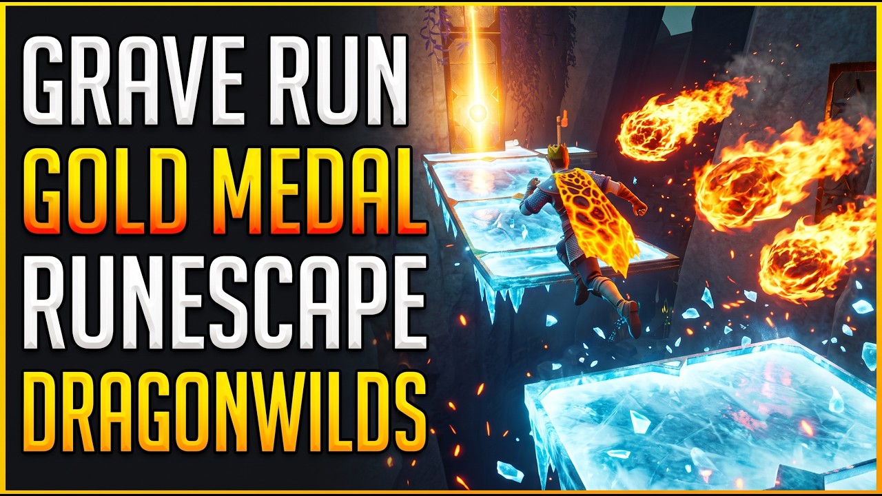 How to Get GOLD Grave Run Agility Course Runescape Dragonwilds