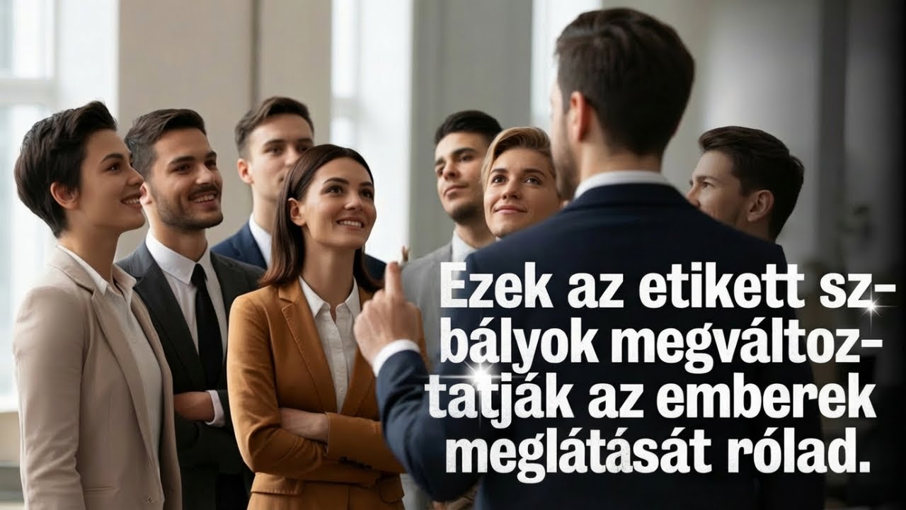 Ezek az etikett szabályok megváltoztatják az emberek meglátását rólad