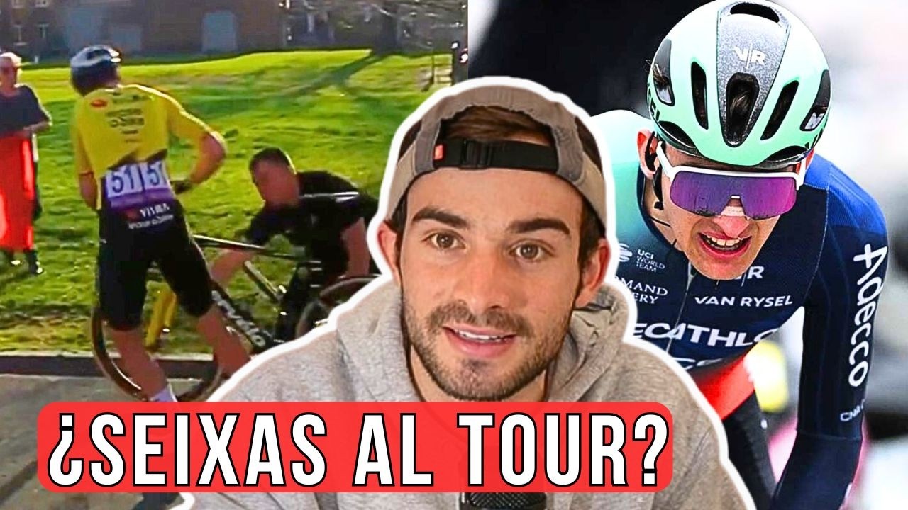 CONTINÚA la MALA SUERTE de VAN AERT en su DEBUT/ ¿SEIXAS AL TOUR 2026?