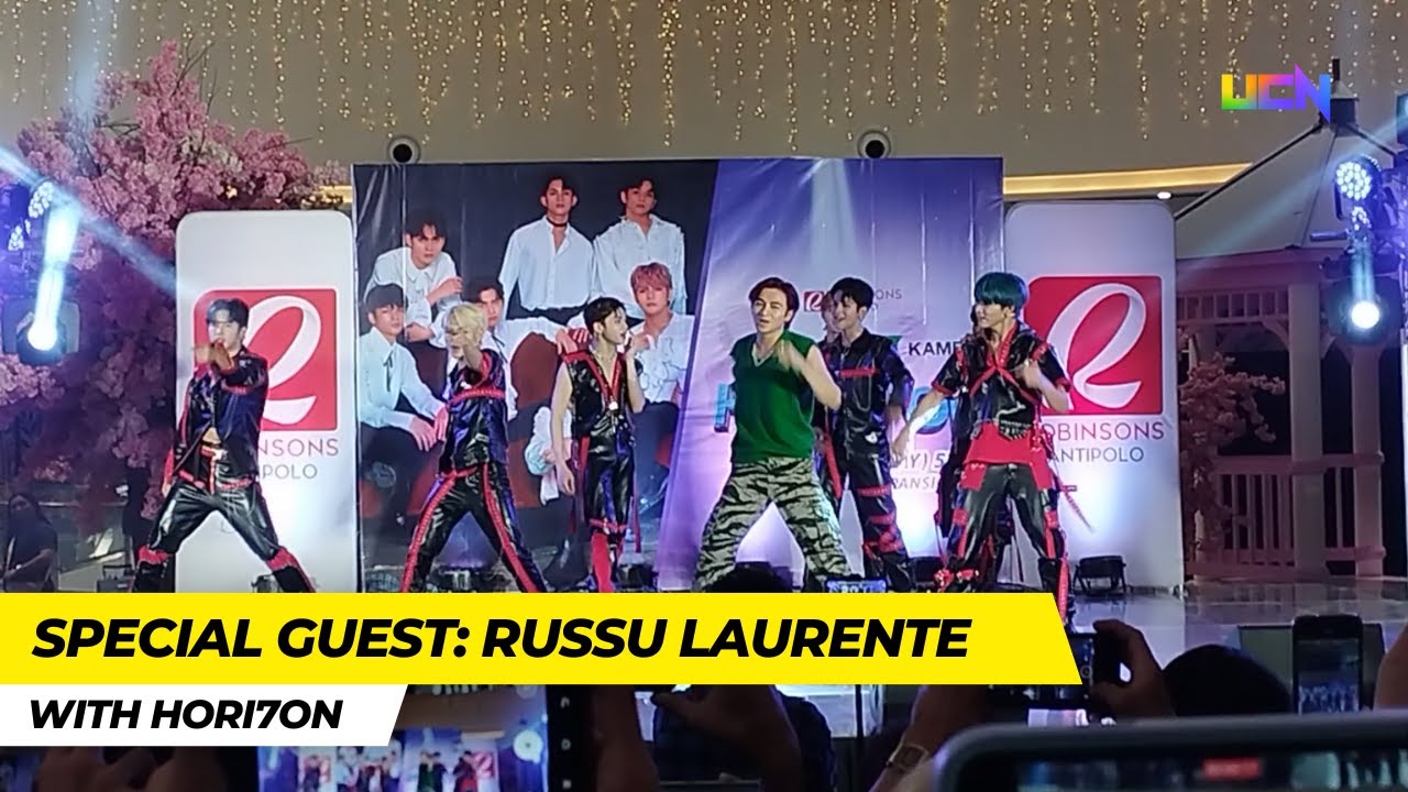【FANCAM】 EX-DREAM CHASER: RUSSU LAURENTE (Visit HORI7ON | Robinson Antipolo)