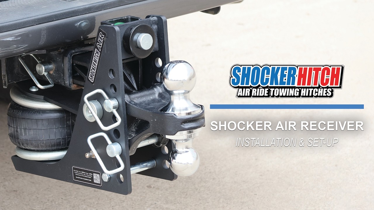 Shocker Air Receiver Hitch Installation & Set-up - Shocker Hitch