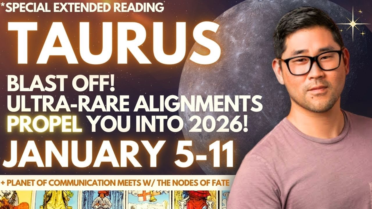 Taurus &ndash; YOU&rsquo;RE ON THE BRINK OF SOMETHING BIG &ndash; PREPARE TO ASCEND 🌠 Tarot Horoscope Jan 5&ndash;11