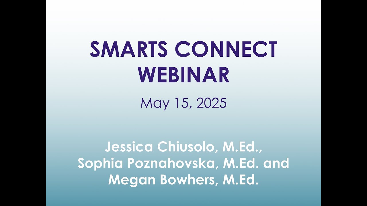 SMARTS CONNECT Webinar