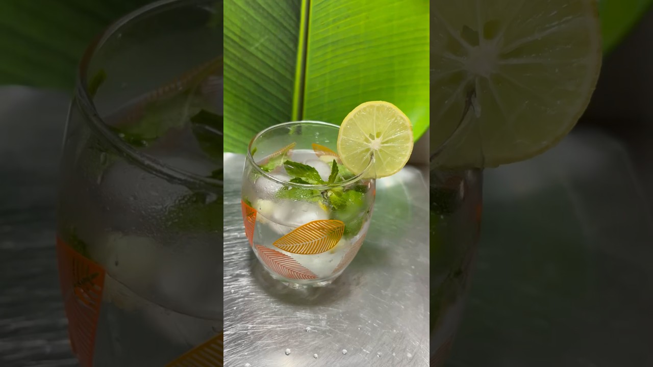 Lemon Mint Spark / Lemon mint soda 🥤 