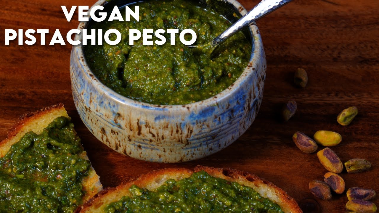 Delicious Vegan Pistachio Pesto Recipe