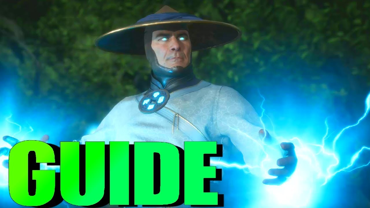 Raiden Combo + Mixups GUIDE MK11! (Thunder Wave: Sparkport, Storm Cell) Mortal Kombat 11 Combos!