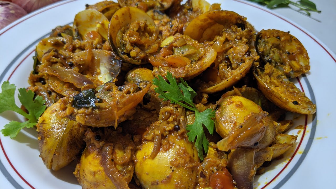 How to make Stir Fried Clam Meat | Clams Sukka Recipe | Tisrayanche Suke Recipe |