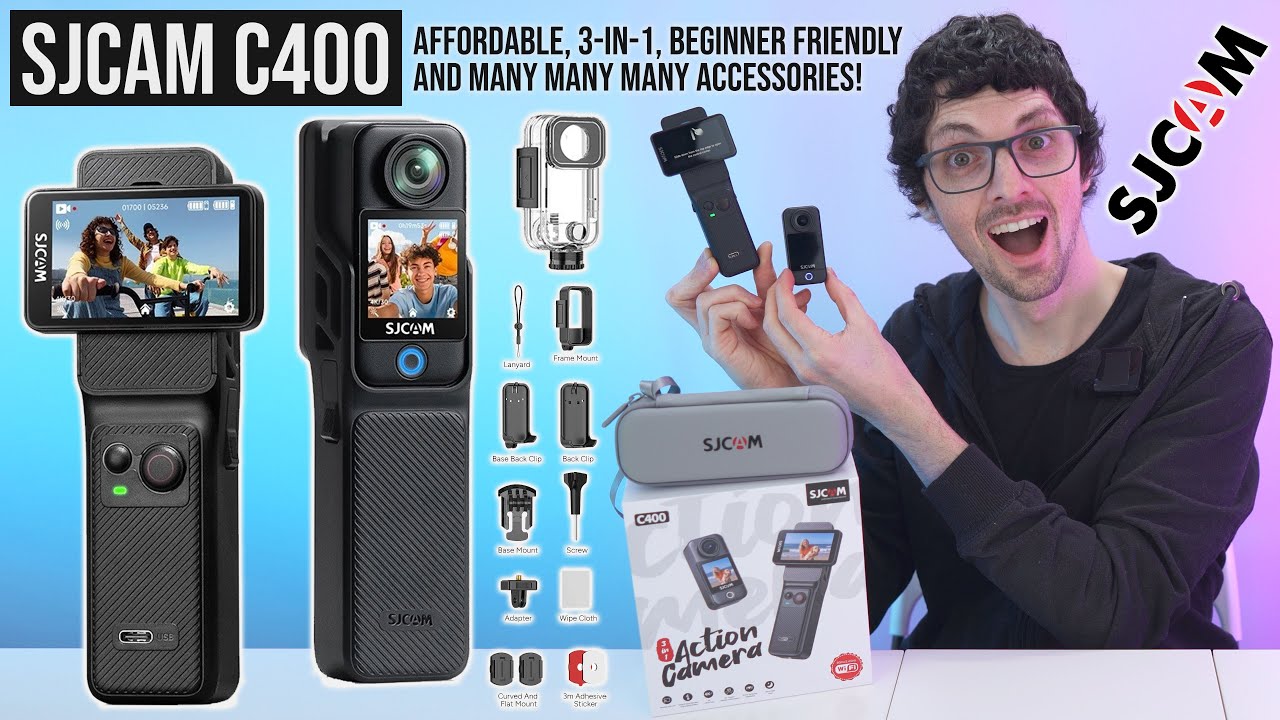 2025's Best Value 3-in-1 Action Camera! - SJCAM C400 Review (Pocket Cam, Handheld Rig & Remote)