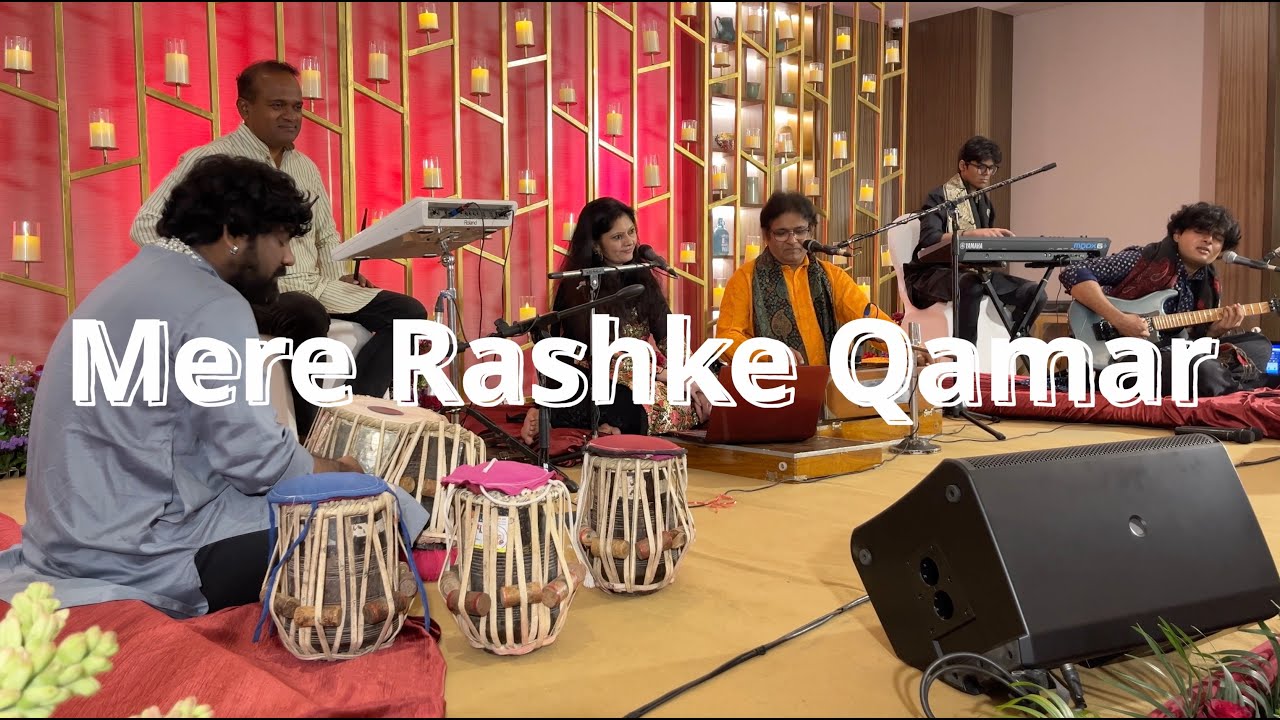 Mere Rashke Qamar Live | Ghazal & Sufi | Nusrat Fateh Ali Khan