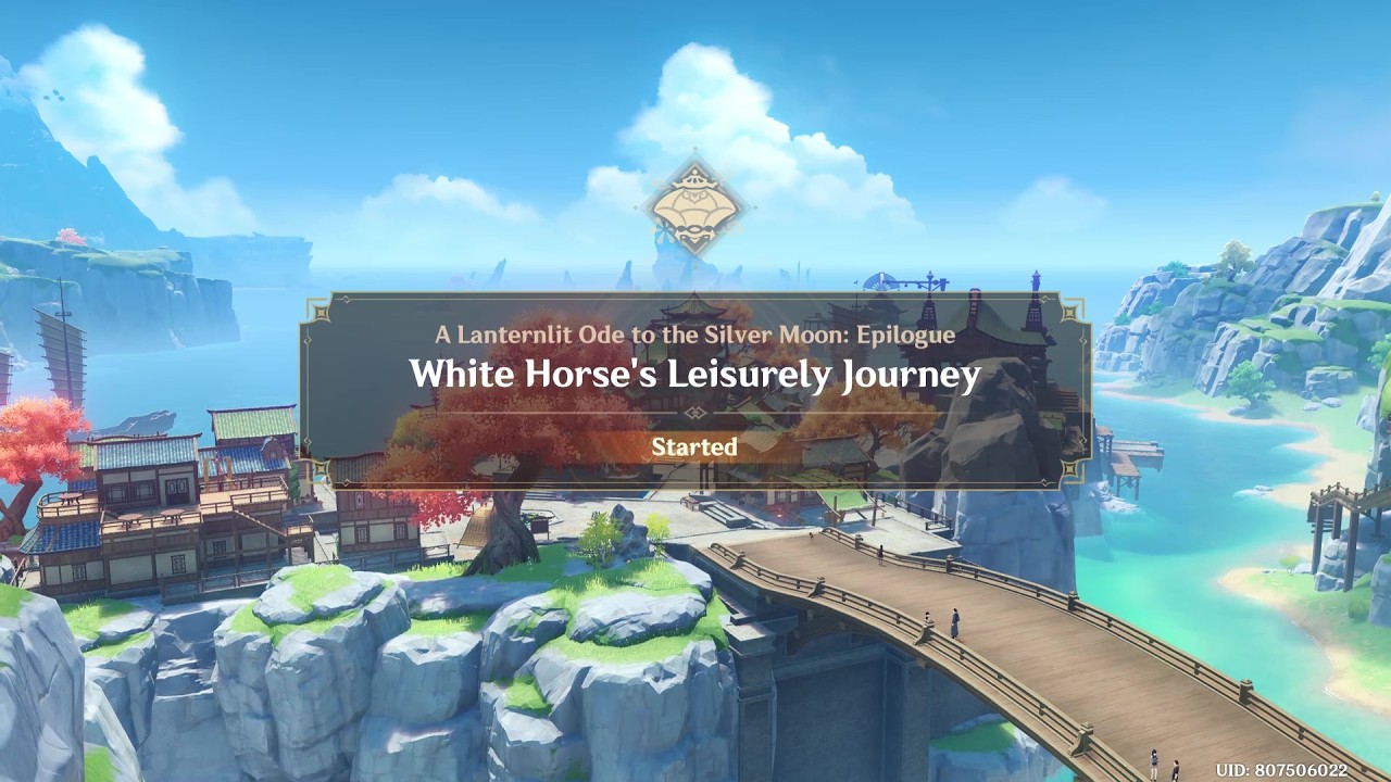 A Lanternlit Ode to the Silver Moon: Epilogue White Horse's Leisurely Journey | Genshin Impact Event