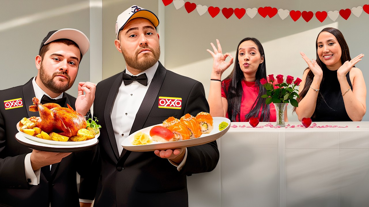 Prepar&eacute; CENA de 5 ESTRELLAS con PRODUCTOS del OXXO ⭐️😎