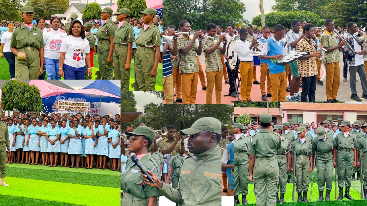 Wow! Kumasi Girls SHS Cadet Clashed with Opoku-Ware SHS Cadet During Kumasi Girls Homecoming 2025.