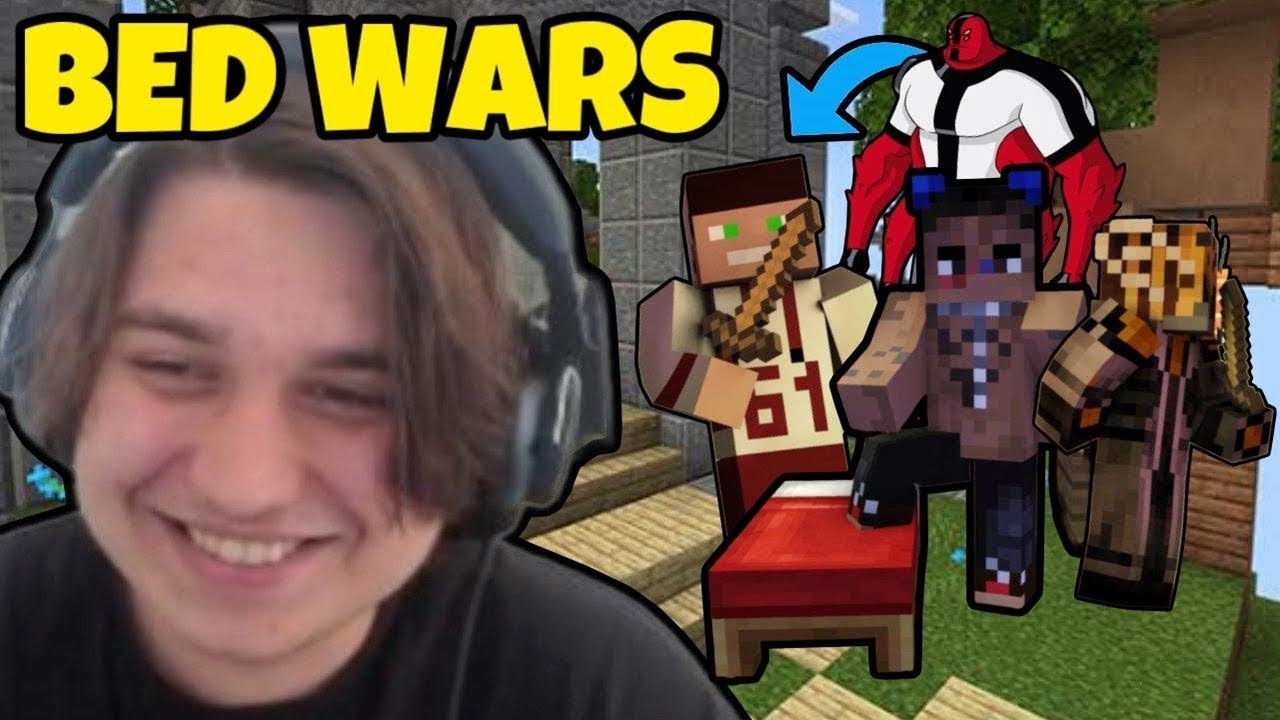 DÖRT KOLDAN BEKLENMEDİK HAREKETLER 😁 Ekiple Minecraft Bed Wars