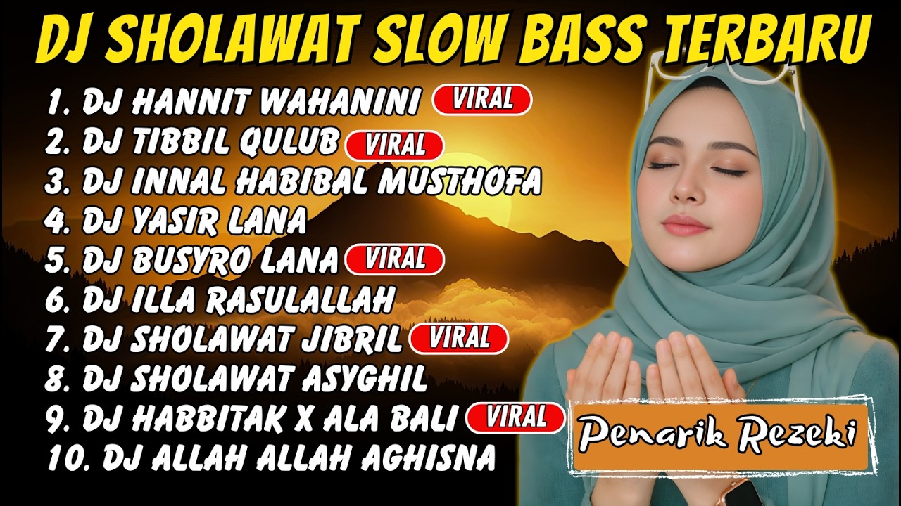 DJ SHOLAWAT VERSI KOPLO – Alunan Lembut (Hannit Wahanini & Innal Habibal Musthofa)