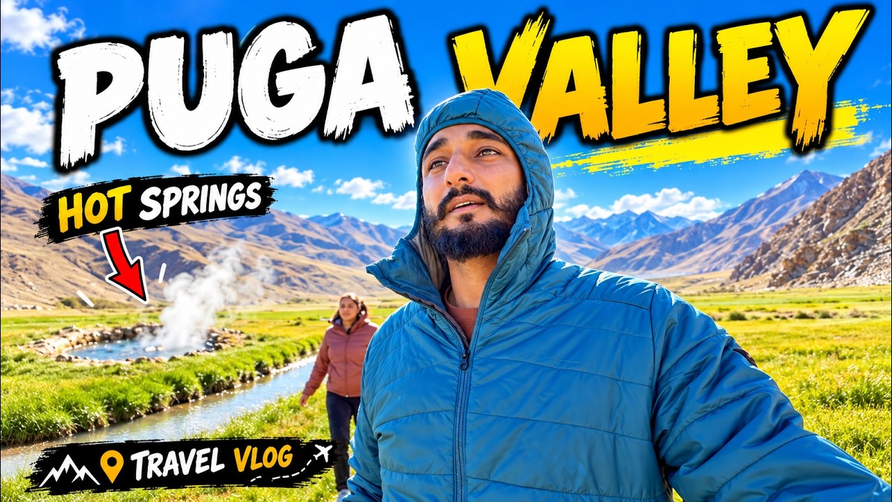Puga Valley FAMILY ROAD TRIP 🚗🏔️ | Hidden Paradise of Ladakh | Ladakh Vlog
