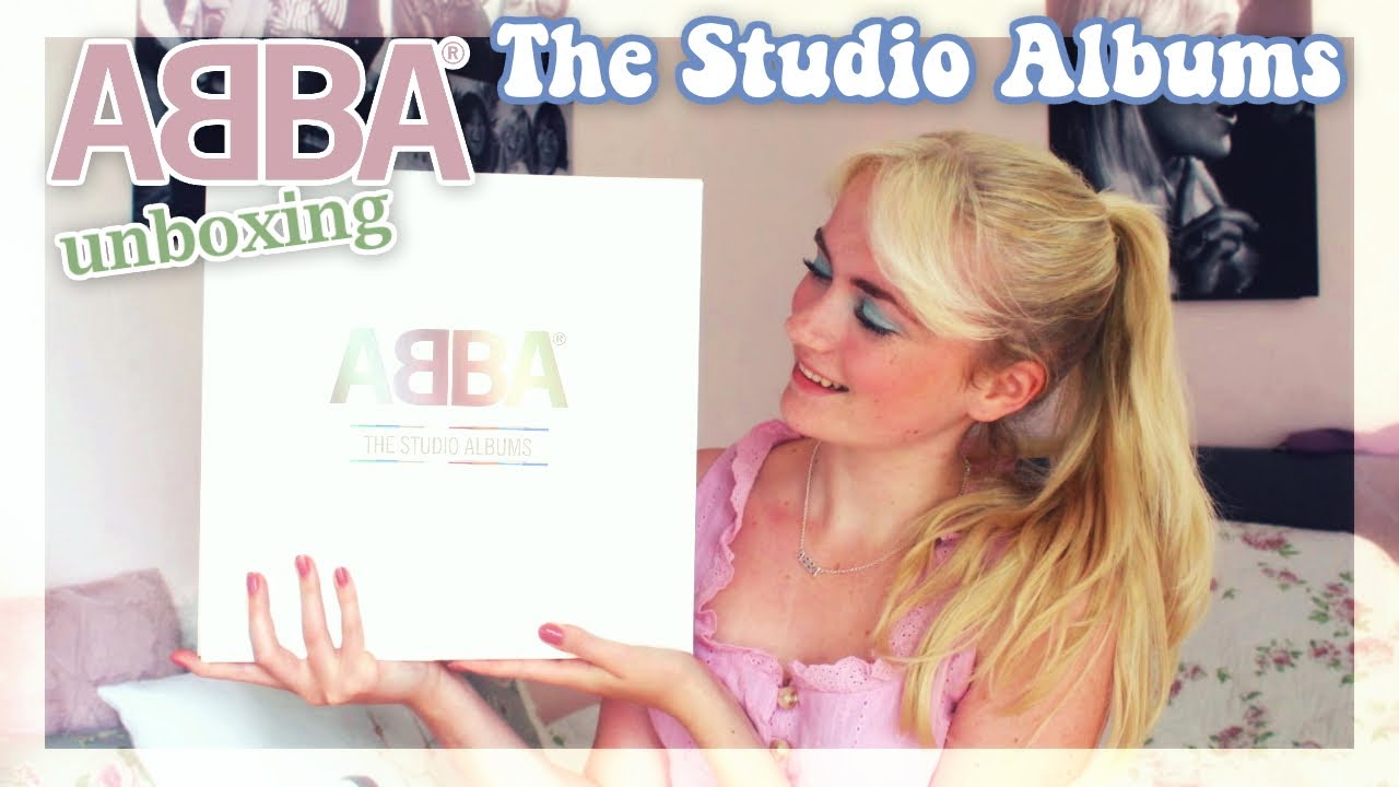 ABBA the studio albums coloured vinyl unboxing!!! *my first video!!*