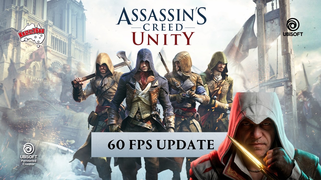 AC Unity 60 FPS Patch is FINALLY HERE!  #assassinscreedunity #livestream