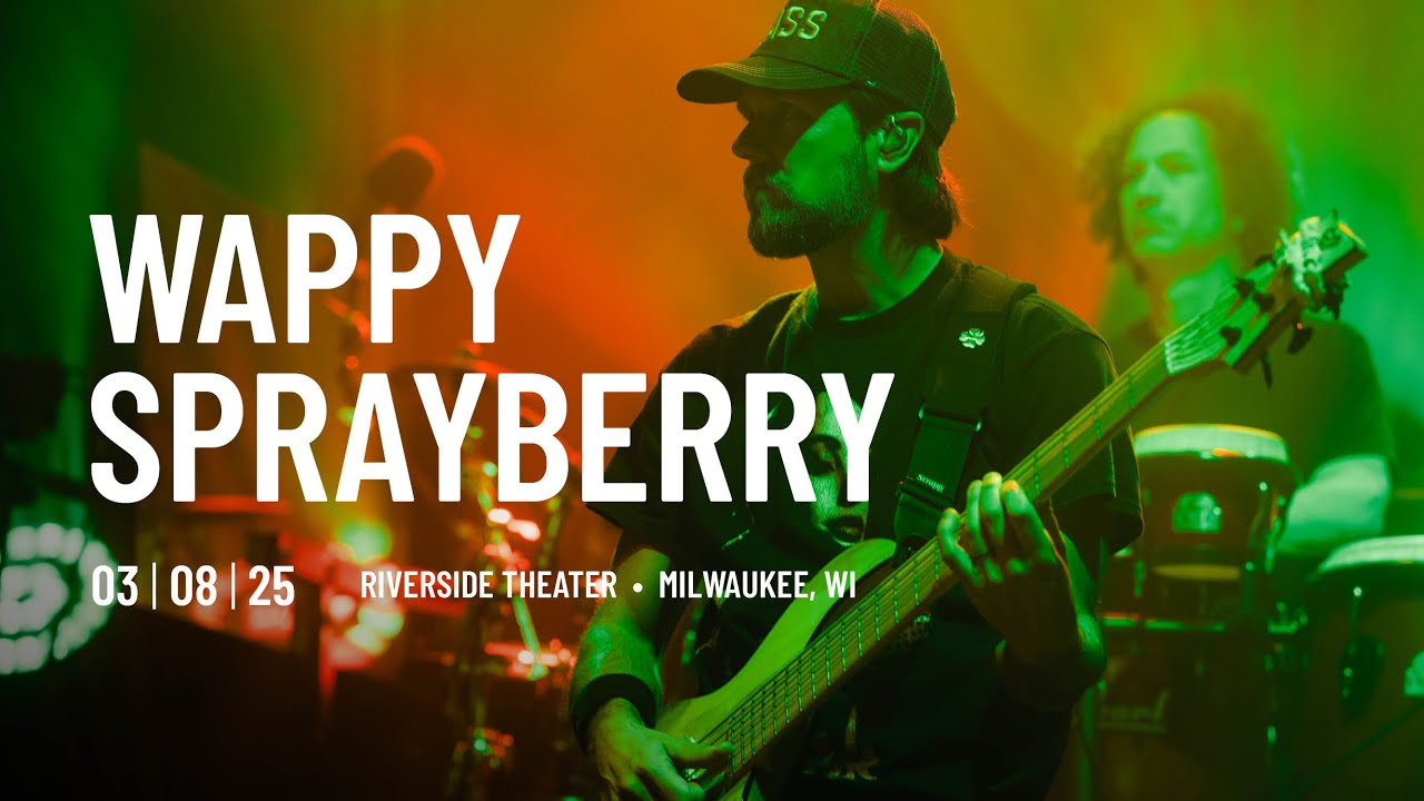 Umphrey’s McGee | Wappy Sprayberry | 3/8/2025 | Riverside Theater, Milwaukee, WI