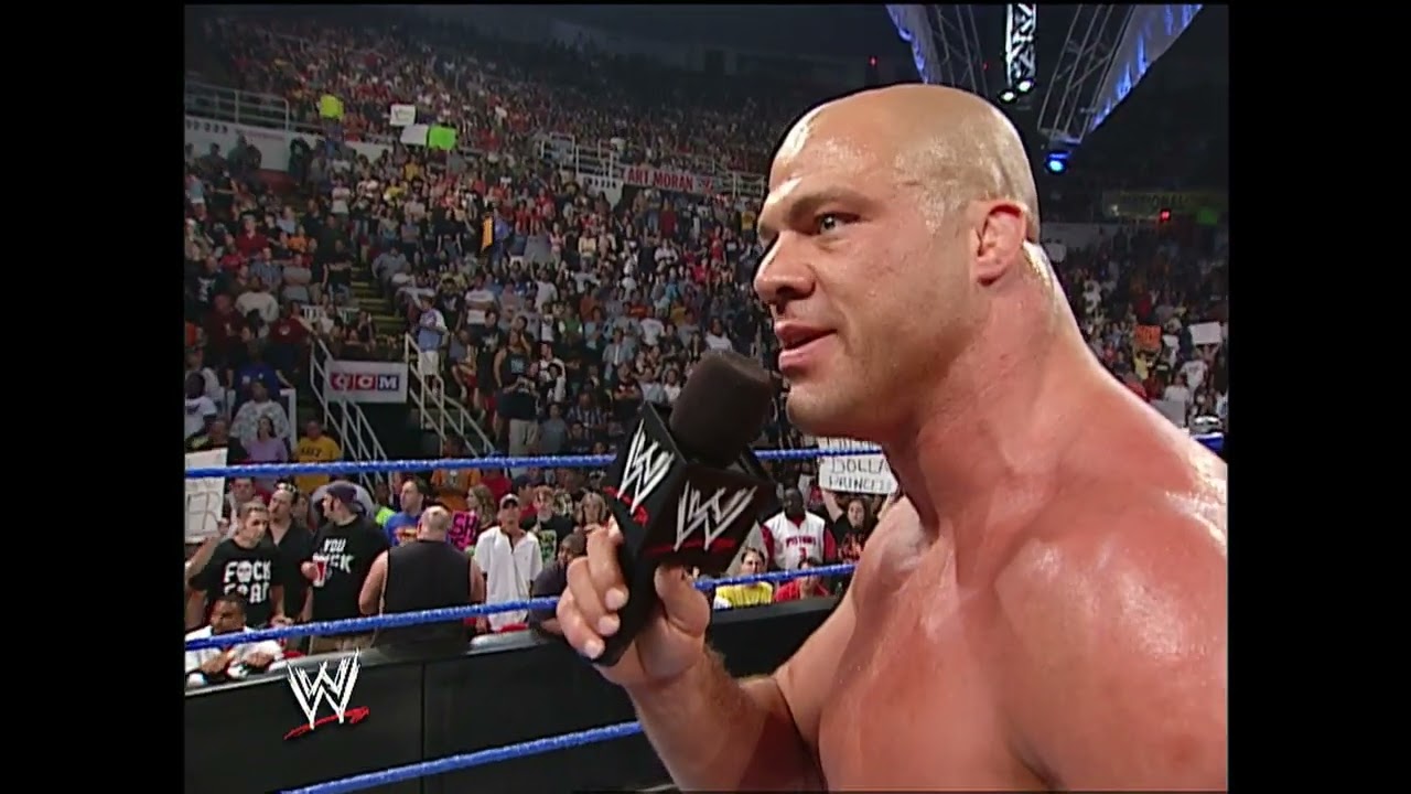 Kurt Angle Calls out Vince McMahon and Brock Lesnar 2003
