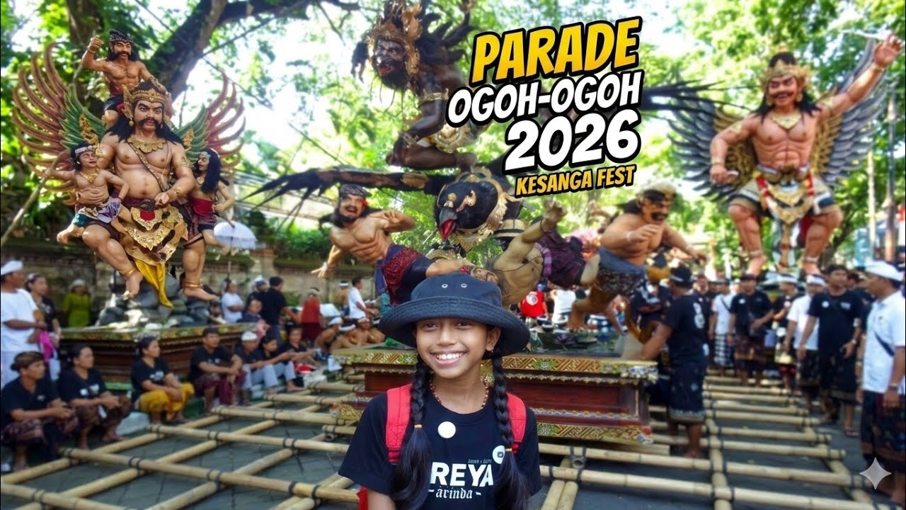 Kesanga Fest Parade Ogoh Ogoh Denpasar 2026 