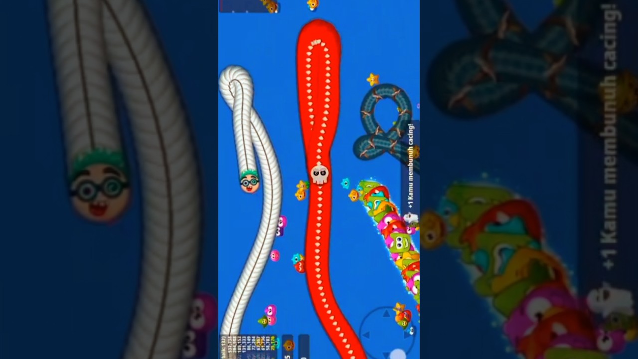 game cacing worm hunt-battle arena 