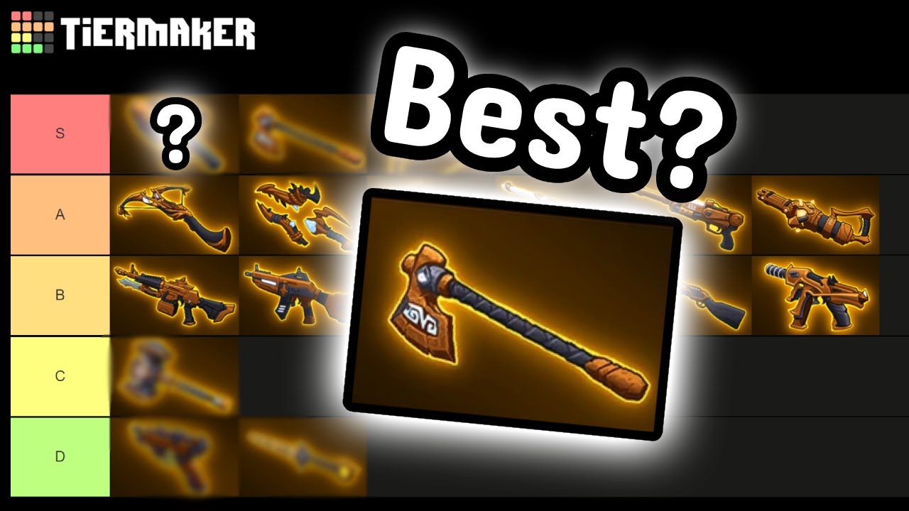 Weapon Tier List | REALM ROYALE REFORGED