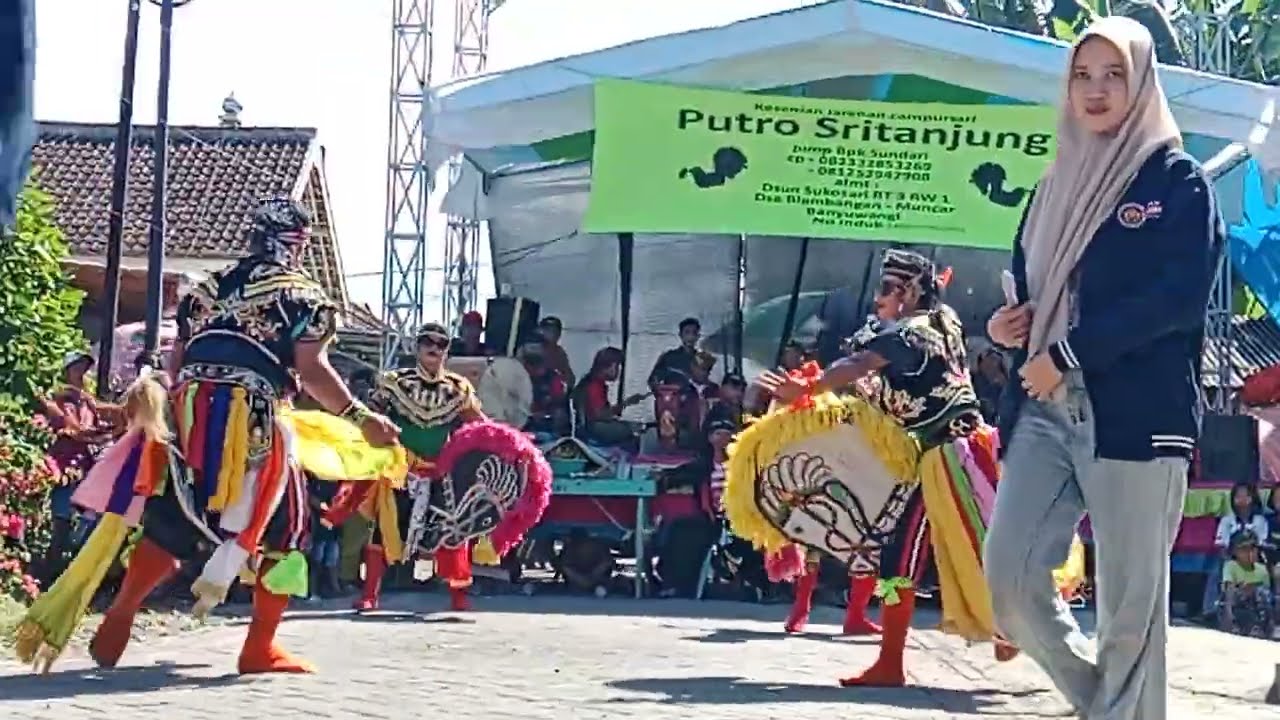 Jaranan sungklir putro sritanjung || Live in sukosari banyuwangi