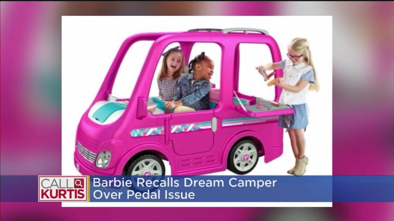 Barbie Recalls Dream Camper Over Pedal Issue