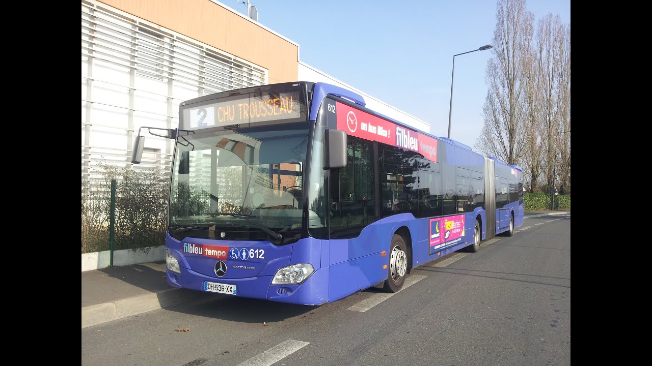 Mercedes-Benz Citaro G TEMPO - Fil Bleu